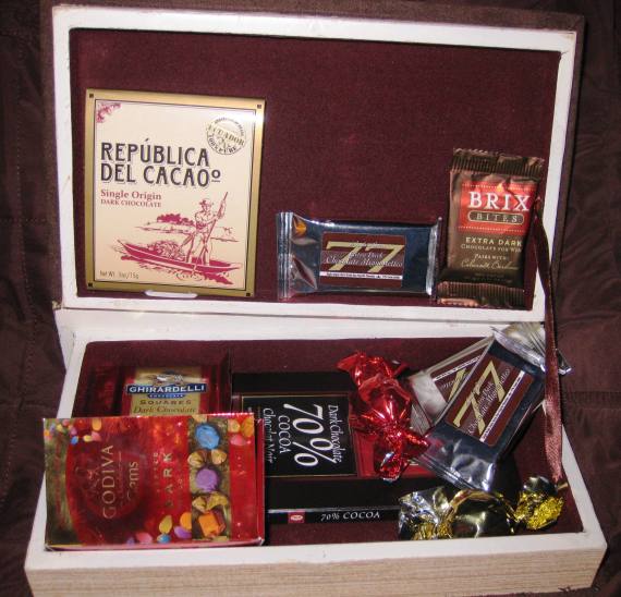 The story of this book is chocolate!